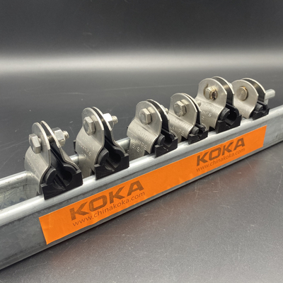 Electrical Zinc Customized Size Strut Cushion Clamps