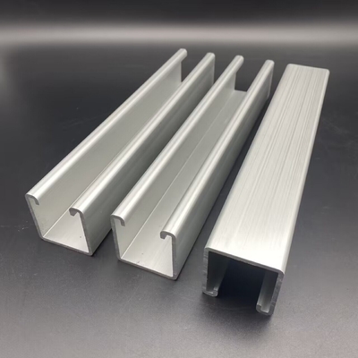 Custom Length 5.8m C Shape Aluminum Profile