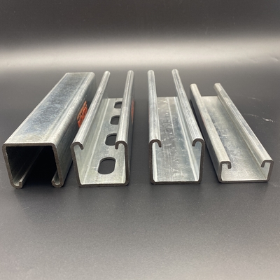 Metal Steel 41x41 41x21 Slotted Unistrut Channel