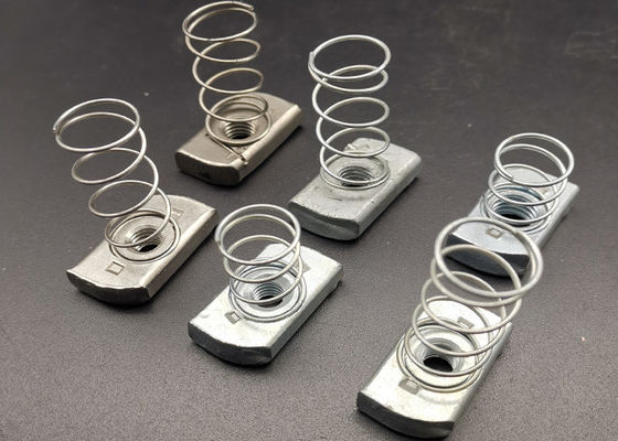 304 316 Stainless Steel m8 m10 m12 Unistrut Spring Nuts