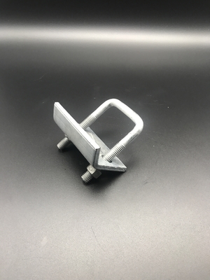 Heavy Duty Galvanized Steel U Bolt Beam Clamp with Square Plate