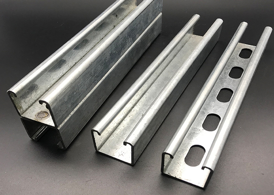 Building Material Slotted Solid Cold Formed Unistrut Channel