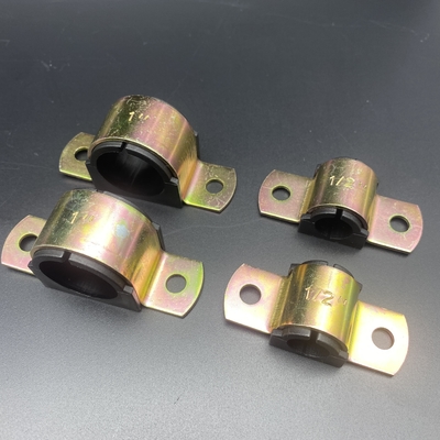 High Temperature Resistant Two Hole Rubber Cushion Clamps