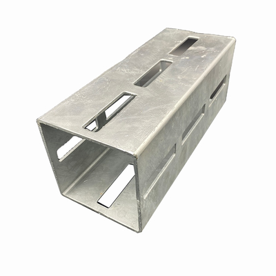 Heavy Duty Profile 100x100x3mm Slotted Square Channel