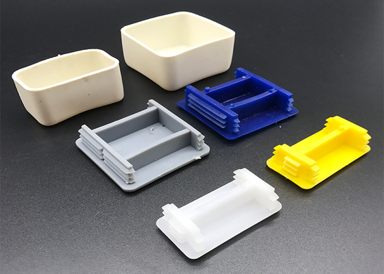 Plastic Square Shape Channel End Cap