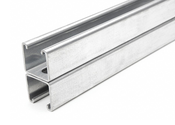 Powder Coating Double Strut Channel HDG Stainless Steel Strut Channel