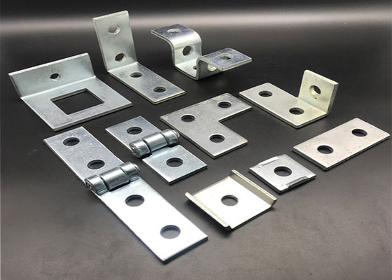 Strut Fittings Electrical Zinc Slotted Flat Plate