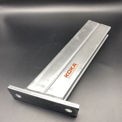 High Quality Double Channel Hot Dip Galvanized Single Bored Tunnel Bracket