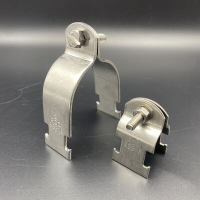 Unistrut Pipe Clamp Stainless Steel 304 Custom Size Strut Clamps