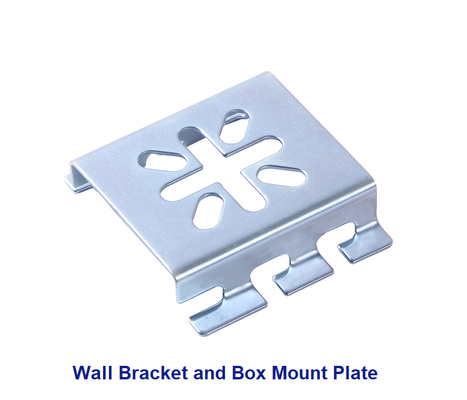 Wholesale Wire Mesh Tray Wall Bracket Box Mount Plate