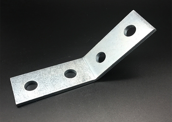 3MM Zinc Plated Strut Channel Fittings Hot Dip Galvanized Unistrut Brackets