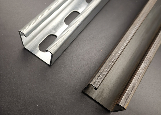 2.0mm Ss Unistrut Channel Cold Galvanized 41x21 Hot Cold Galvanized