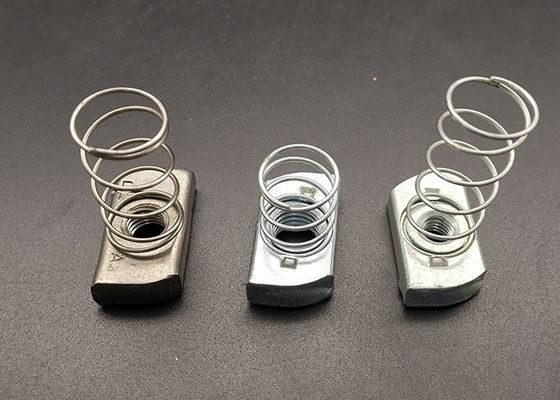 SS316 Spring Channel Nut EN 1461 HDG SS304 M10 Spring Nut