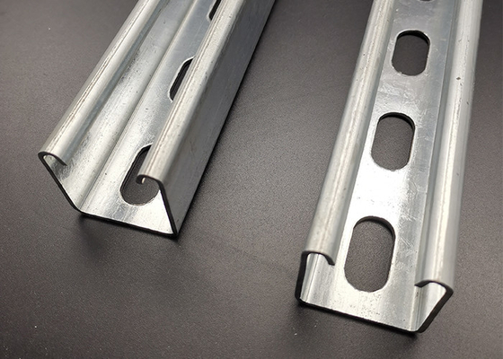 OEM Pre Galvanized Aluminium Strut C Channel 1.5MM Thickness
