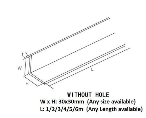 EG HDG Single Slotted Angle Channel