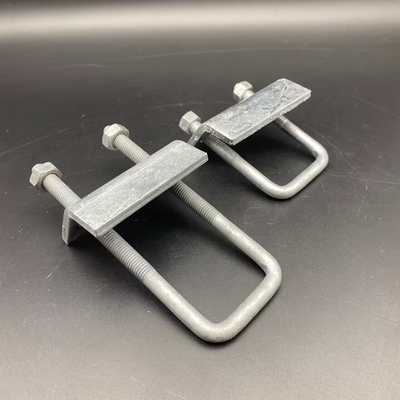 Pregalvanized 3/8'' Custom Size Strut Channel U Bolt Beam Clamps