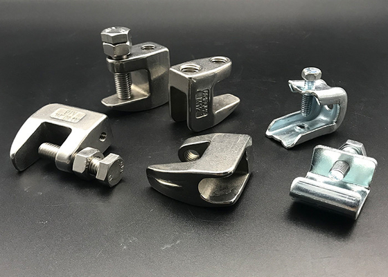 Pregalvanized M6 M8 M10 M12 Custom Size Strut Beam Clamps