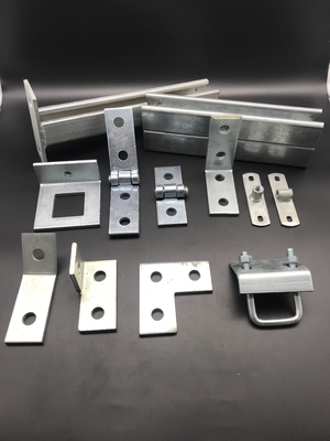 Pregalvanized Slotted Flat Plate Custom Unistrut Fitting Brackets