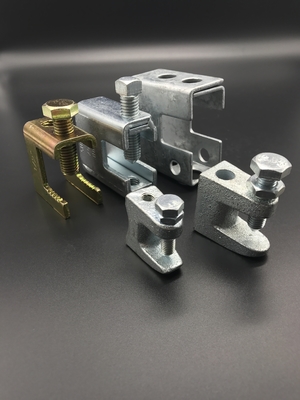 Pregalvanized M6 M8 M10 M12 Custom Size Strut Beam Clamps