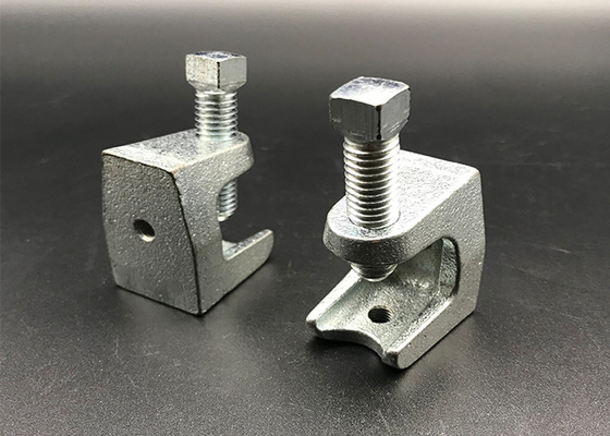 Malleable Iron Custom Size 1/4'' 3/8'' Beam Clamps
