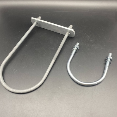 Custom Grade 8.5 Stainless Steel U Bolt with Plate