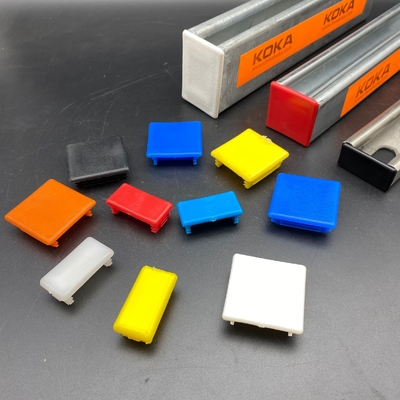Hot Selling Plastic Custom Different Color Strut End Caps