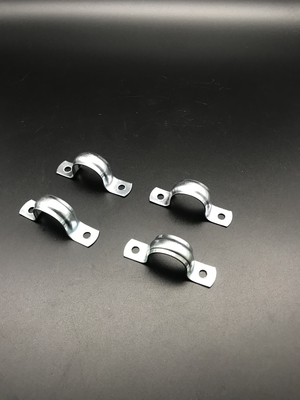 Universal U Shape Zinc Plated Conduit Saddle Clamp
