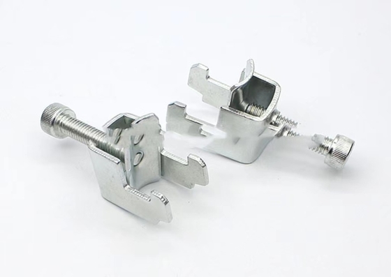 Zinc Plated Pipe Fitting Clamps Single One Piece Assembled Strut Channel Cable Clamps
