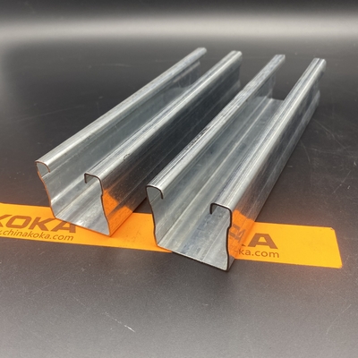 High Strength Cold Formed Slotted Reinforcement Unistrut Channel