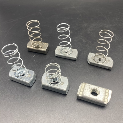 Customized Galvanized Steel Unistrut Spring Nuts