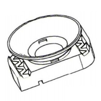 304 316 Stainless Steel m6 m8 m10 White Plastic Cone Nuts
