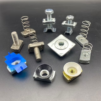 Customized Size Electrical Zinc Unistrut Channel Spring Nuts