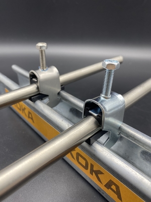 Custom 3/4'' 3/8'' Zinc Plated Strut Channel Cable Clamps