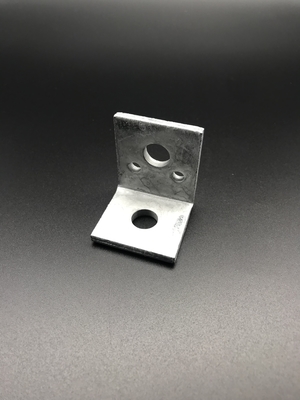 Flat Plat Angle HDG Slotted Custom Strut Fittings