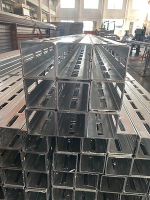 Modular Profile 120x100x4mm Electrical Galvanized Square Channel
