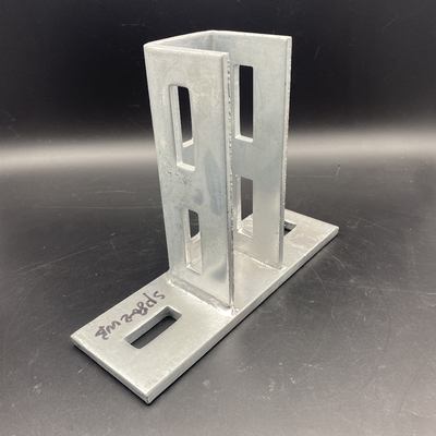Galvanized Steel 40x12mm Slotted Custom Square Channel Accessories