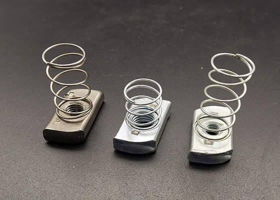 Electrical Galvanized Custom m8 m10 m12 Unistrut Spring Nuts