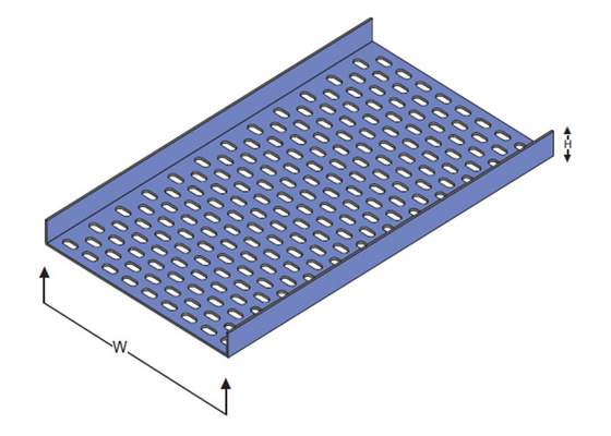 Factory Custom Large Span Perforated Cable Trays