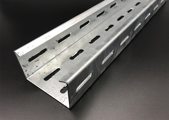 Heavy Duty Pre-galvanized Slotted Cable Tray 50 x 250x 3000mm