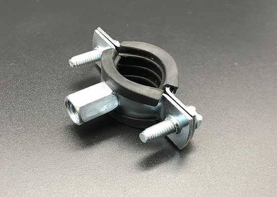 Heavy Duty Cushion Clamps Rubber Lined EPDM Pipe Clamps