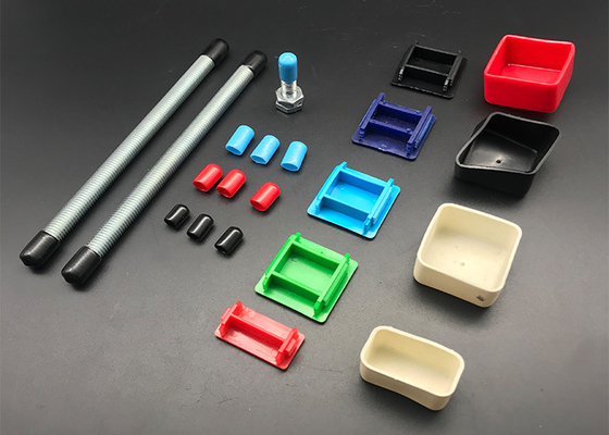 High Quality  pvc Rubber Threaded Rod End Caps