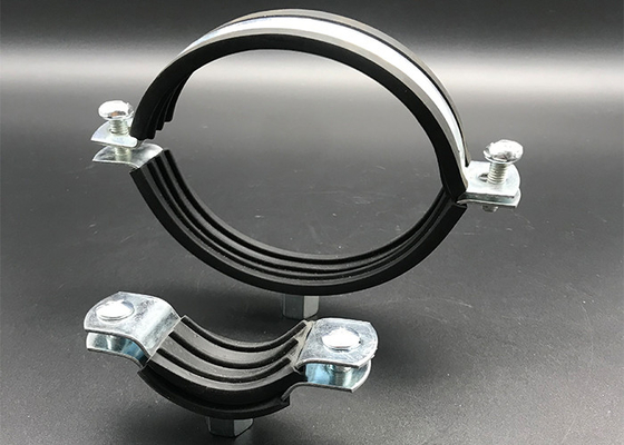 Custom Size 8''  Rubber Lined EPDM Pipe Cushion Clamps