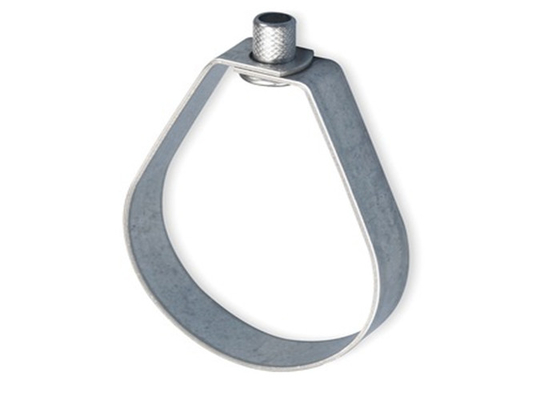4'' 8'' Custom Pear Shape Zinc Plated Unistrut Loop Hanger