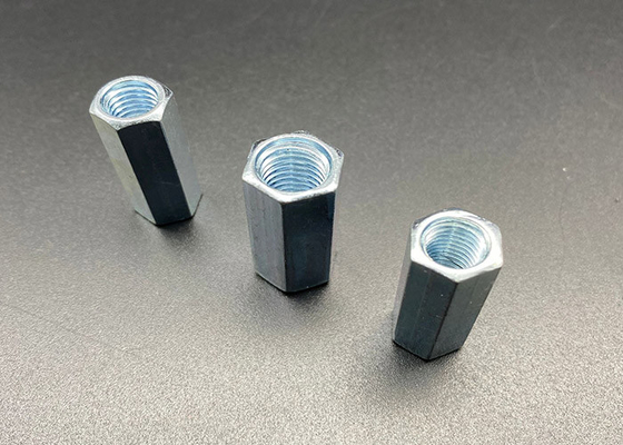 Electrical Galvanized Hex Head m8 m10 Threaded Rod Coupling Nut