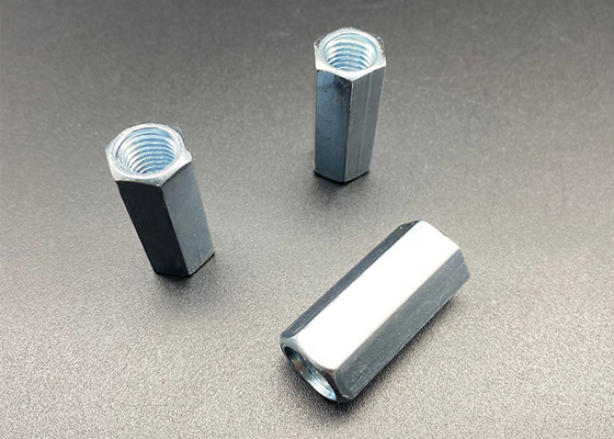 Electrical Galvanized Hex Head m8 m10 Threaded Rod Coupling Nut