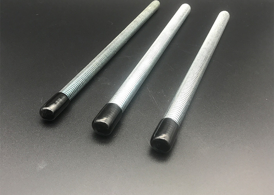 Manufacturer Black White Rubber Stud Rod End Caps