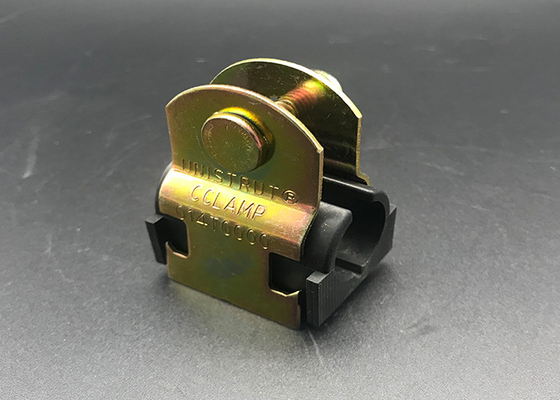 Gold Galvanized High Temperaturer Resistant Strut Insulated Cushion Clamps