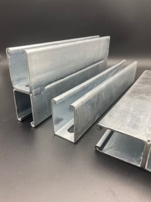 Customized Size Slotted Solid Cold Formed Double Unistrut Channel