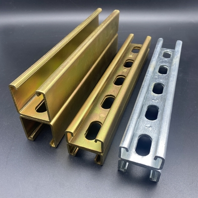 Electrical Zinc Custom 41x82 Slotted Double Unistrut Channel