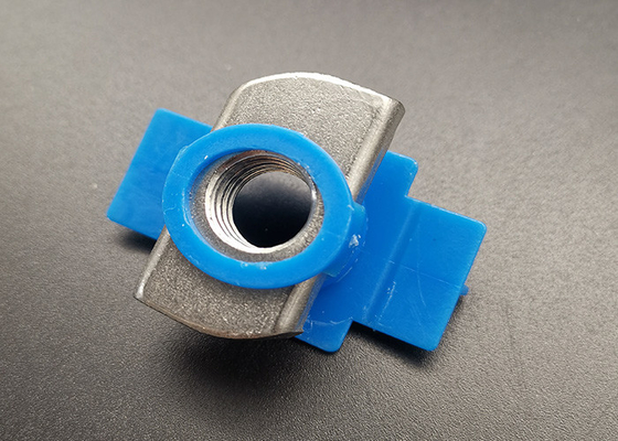 Electrical Galvanized Blue Plastic Wing Strut Nut Channel Nut for Solar System